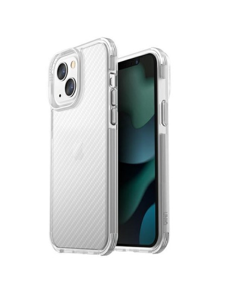 Uniq Combat dėklas iPhone 13 - skaidrus