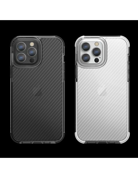 Uniq Combat dėklas, skirtas iPhone 13 Pro / iPhone 13 - skaidrus Uniq Combat dėklas, skirtas iPhone 13 Pro / iPhone 13 - skaidrus