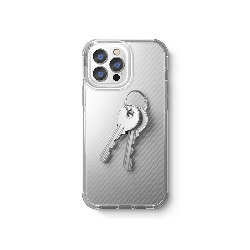 Uniq Combat dėklas, skirtas iPhone 13 Pro / iPhone 13 - skaidrus