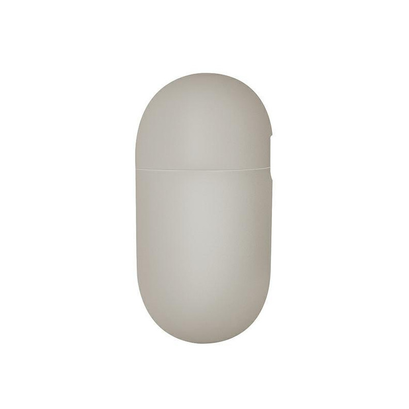 Uniq Lino silikoninis dėklas, skirtas AirPods 3 - smėlio spalvos