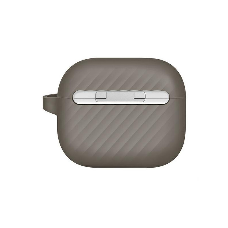 UNIQ Vencer silikoninis dėklas, skirtas AirPods 3 - smėlio spalvos