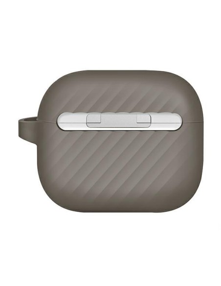 UNIQ Vencer silikoninis dėklas, skirtas AirPods 3 - smėlio spalvos UNIQ Vencer silikoninis dėklas, skirtas AirPods 3 - smėlio spalvos