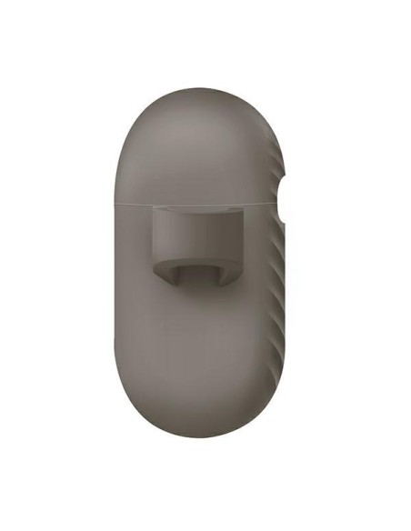 UNIQ Vencer silikoninis dėklas, skirtas AirPods 3 - smėlio spalvos UNIQ Vencer silikoninis dėklas, skirtas AirPods 3 - smėlio spalvos