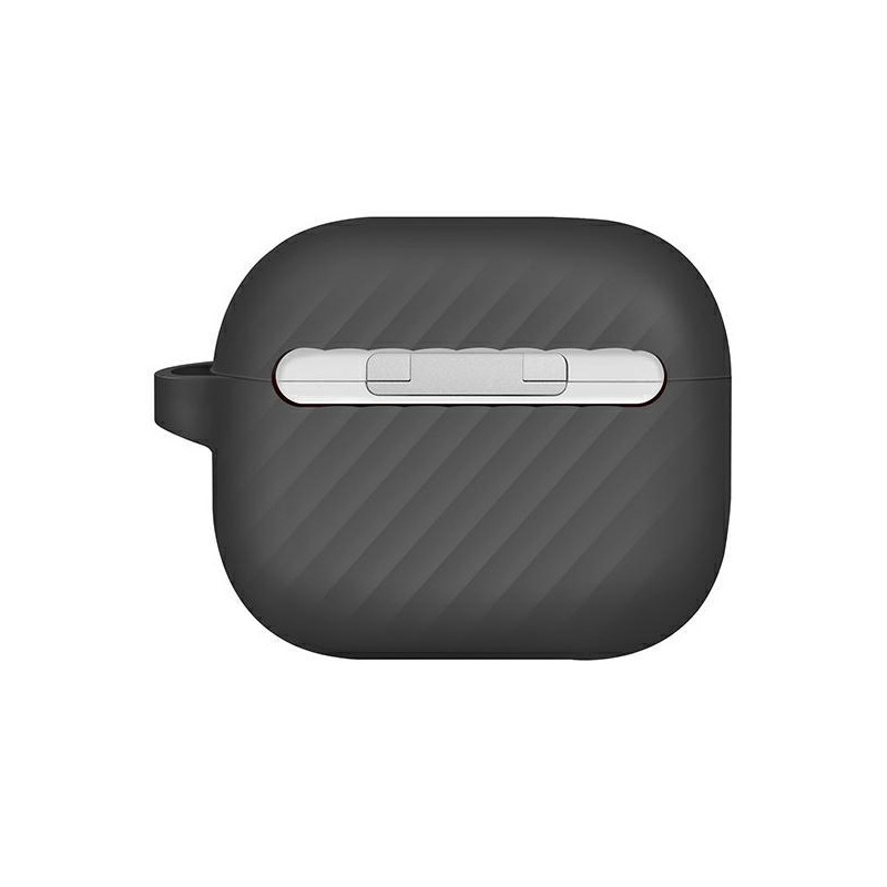 UNIQ Vencer silikoninis dėklas, skirtas AirPods 3 - pilkas