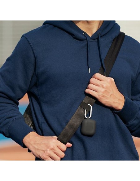 UNIQ Vencer silikoninis dėklas, skirtas AirPods 3 - pilkas UNIQ Vencer silikoninis dėklas, skirtas AirPods 3 - pilkas
