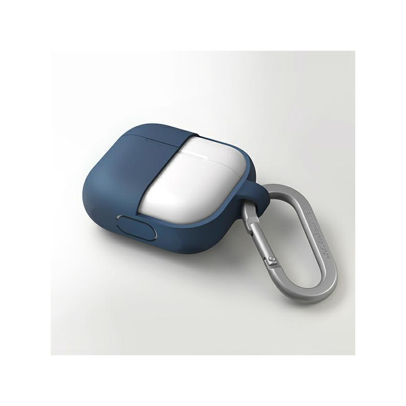 UNIQ Vencer silikoninis dėklas, skirtas AirPods 3 - pilkas