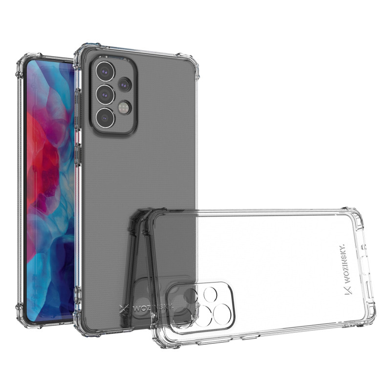 Wozinsky Anti Shock šarvuotas dėklas Samsung Galaxy A73 skaidrus Wozinsky Anti Shock šarvuotas dėklas Samsung Galaxy A73 skaidrus