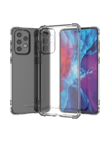 Wozinsky Anti Shock šarvuotas dėklas Samsung Galaxy A73 skaidrus