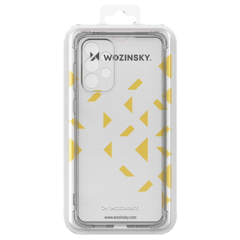 Wozinsky Anti Shock šarvuotas dėklas Samsung Galaxy A73 skaidrus