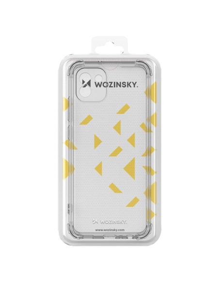 Wozinsky Anti Shock šarvuotas dėklas Samsung Galaxy A03 skaidrus