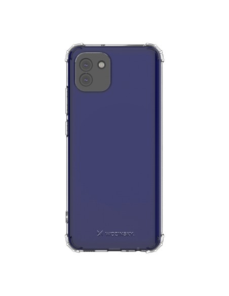 Wozinsky Anti Shock šarvuotas dėklas Samsung Galaxy A03 skaidrus