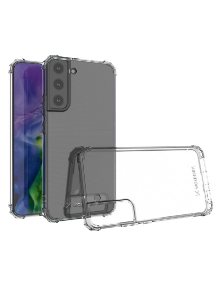 Wozinsky Anti Shock šarvuotas dėklas Samsung Galaxy S22+ (S22 Plus) skaidrus