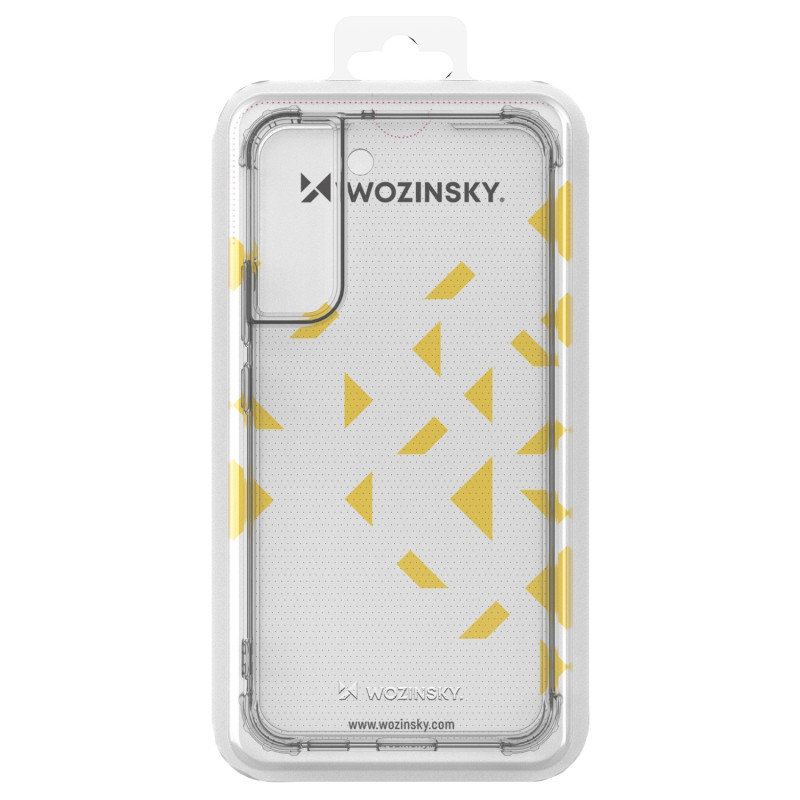 Wozinsky Anti Shock šarvuotas dėklas Samsung Galaxy S22+ (S22 Plus) skaidrus