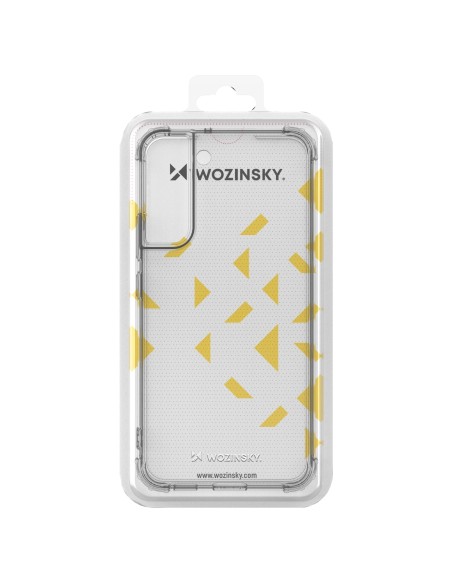 Wozinsky Anti Shock šarvuotas dėklas Samsung Galaxy S22+ (S22 Plus) skaidrus