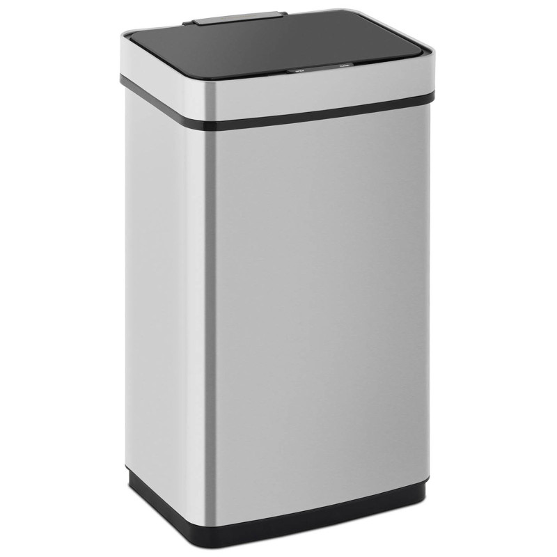 Automatinė bekontaktė stačiakampė šiukšlių dėžė su judesio jutikliu 30 cm 60 l