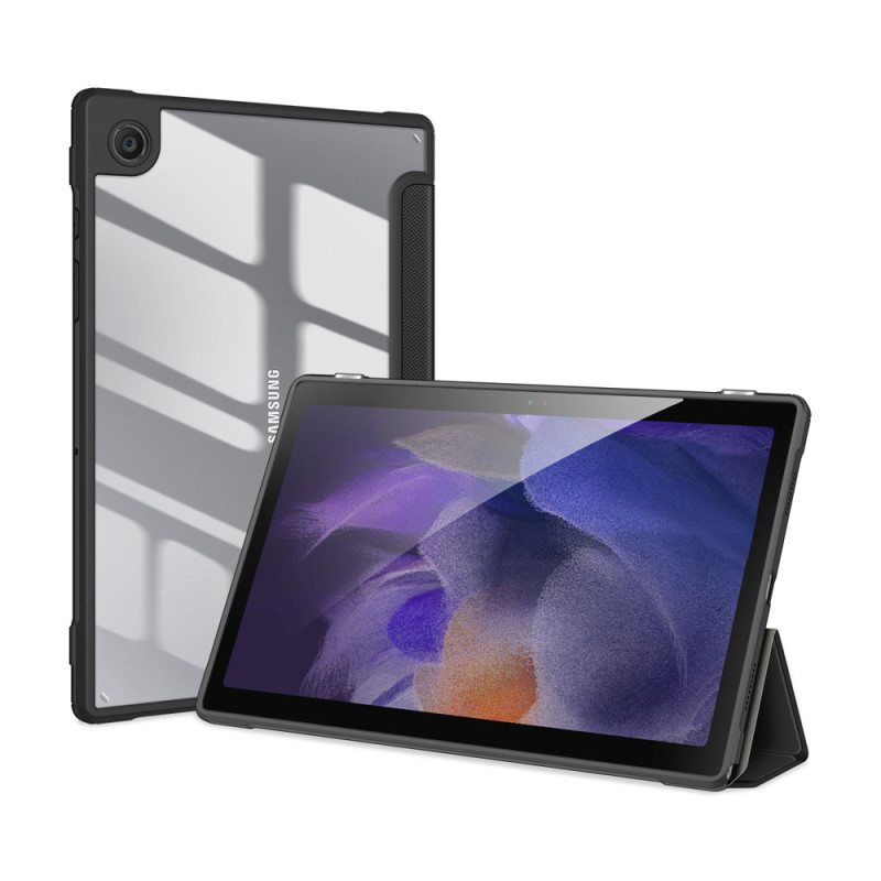 Dux Ducis Toby Armored Flip Smart Case, skirtas Samsung Galaxy Tab A8 10.5& 39 & 39 2021 Black