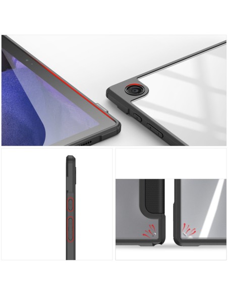 Dux Ducis Toby Armored Flip Smart Case, skirtas Samsung Galaxy Tab A8 10.5& 39 & 39 2021 Black Dux Ducis Toby Armored Flip Smart Case, skirtas Samsung Galaxy Tab A8 10.5& 39 & 39 2021 Black