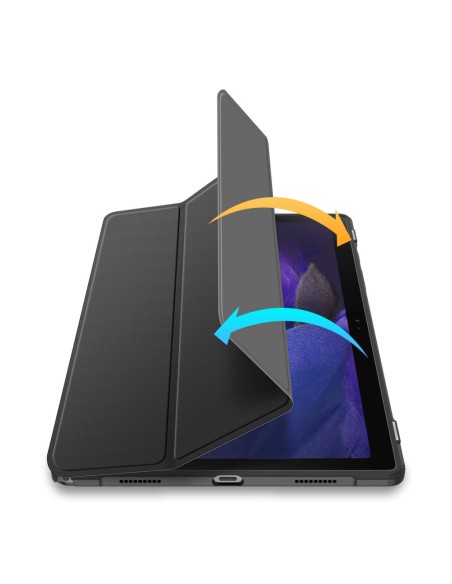 Dux Ducis Toby Armored Flip Smart Case, skirtas Samsung Galaxy Tab A8 10.5& 39 & 39 2021 Black Dux Ducis Toby Armored Flip Smart Case, skirtas Samsung Galaxy Tab A8 10.5& 39 & 39 2021 Black