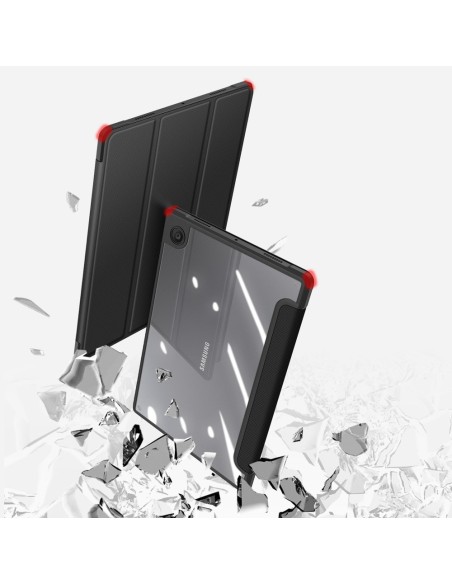 Dux Ducis Toby Armored Flip Smart Case, skirtas Samsung Galaxy Tab A8 10.5& 39 & 39 2021 Black Dux Ducis Toby Armored Flip Smart Case, skirtas Samsung Galaxy Tab A8 10.5& 39 & 39 2021 Black