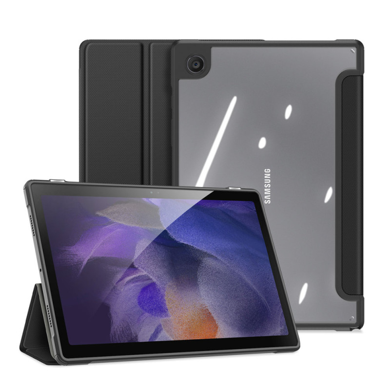 Dux Ducis Toby Armored Flip Smart Case, skirtas Samsung Galaxy Tab A8 10.5& 39 & 39 2021 Black