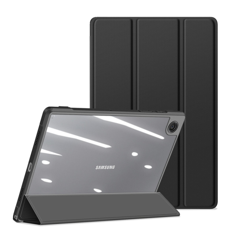 Dux Ducis Toby Armored Flip Smart Case, skirtas Samsung Galaxy Tab A8 10.5& 39 & 39 2021 Black