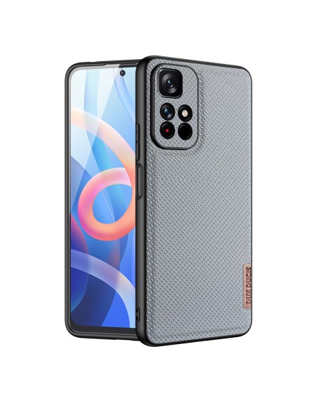 Dux Ducis Fino dėklo dangtelis, padengtas nailono medžiaga, skirtas Poco M4 Pro 5G mėlynai Dux Ducis Fino dėklo dangtelis, padengtas nailono medžiaga, skirtas Poco M4 Pro 5G mėlynai