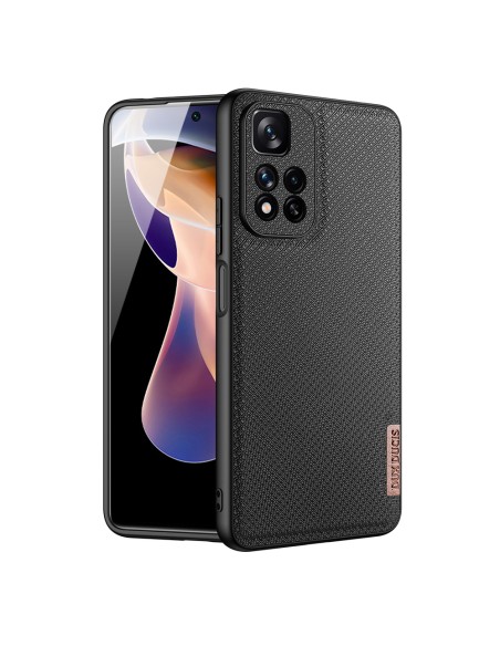 Dux Ducis Fino dėklo dangtelis padengtas nailono medžiaga Xiaomi Redmi Note 11 Pro+ 5G (Kinija) / 11 Pro 5G (Kinija) / M... Dux Ducis Fino dėklo dangtelis padengtas nailono medžiaga Xiaomi Redmi Note 11 Pro+ 5G (Kinija) / 11 Pro 5G (Kinija) / M...