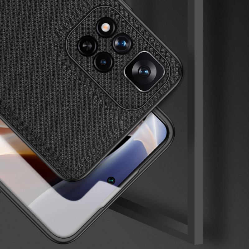 Dux Ducis Fino dėklo dangtelis padengtas nailono medžiaga Xiaomi Redmi Note 11 Pro+ 5G (Kinija) / 11 Pro 5G (Kinija) / M...