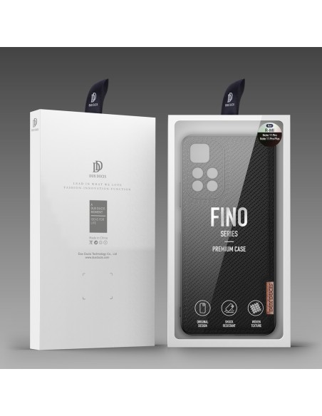 Dux Ducis Fino dėklo dangtelis padengtas nailono medžiaga Xiaomi Redmi Note 11 Pro+ 5G (Kinija) / 11 Pro 5G (Kinija) / M... Dux Ducis Fino dėklo dangtelis padengtas nailono medžiaga Xiaomi Redmi Note 11 Pro+ 5G (Kinija) / 11 Pro 5G (Kinija) / M...