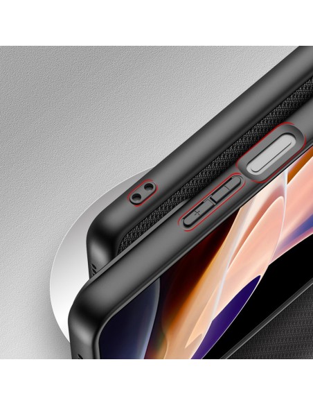 Dux Ducis Fino dėklo dangtelis padengtas nailono medžiaga Xiaomi Redmi Note 11 Pro+ 5G (Kinija) / 11 Pro 5G (Kinija) / M... Dux Ducis Fino dėklo dangtelis padengtas nailono medžiaga Xiaomi Redmi Note 11 Pro+ 5G (Kinija) / 11 Pro 5G (Kinija) / M...
