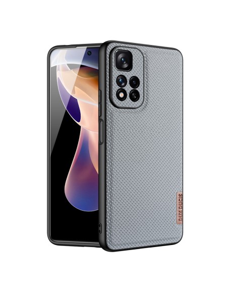 Dux Ducis Fino dėklo dangtelis padengtas nailono medžiaga Xiaomi Redmi Note 11 Pro+ 5G (Kinija) / 11 Pro 5G (Kinija) / M... Dux Ducis Fino dėklo dangtelis padengtas nailono medžiaga Xiaomi Redmi Note 11 Pro+ 5G (Kinija) / 11 Pro 5G (Kinija) / M...