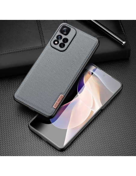 Dux Ducis Fino dėklo dangtelis padengtas nailono medžiaga Xiaomi Redmi Note 11 Pro+ 5G (Kinija) / 11 Pro 5G (Kinija) / M... Dux Ducis Fino dėklo dangtelis padengtas nailono medžiaga Xiaomi Redmi Note 11 Pro+ 5G (Kinija) / 11 Pro 5G (Kinija) / M...