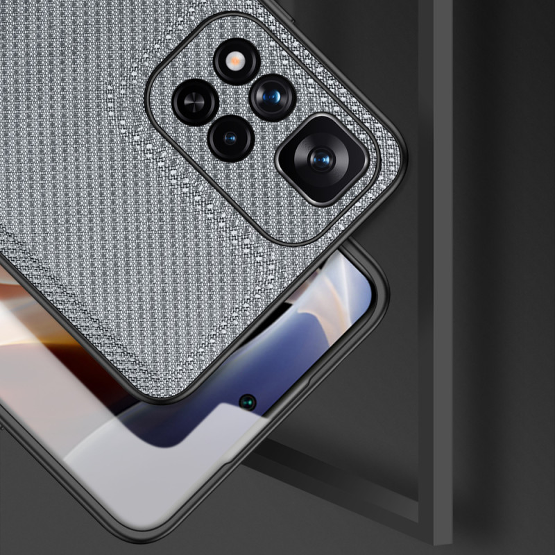 Dux Ducis Fino dėklo dangtelis padengtas nailono medžiaga Xiaomi Redmi Note 11 Pro+ 5G (Kinija) / 11 Pro 5G (Kinija) / M...