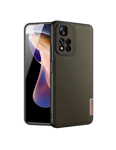 Dux Ducis Fino dėklo dangtelis padengtas nailono medžiaga Xiaomi Redmi Note 11 Pro+ 5G (Kinija) / 11 Pro 5G (Kinija) / M... Dux Ducis Fino dėklo dangtelis padengtas nailono medžiaga Xiaomi Redmi Note 11 Pro+ 5G (Kinija) / 11 Pro 5G (Kinija) / M...