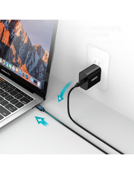 Kabelis USB Type C - USB Type C 3A 3m juodas Kabelis USB Type C - USB Type C 3A 3m juodas