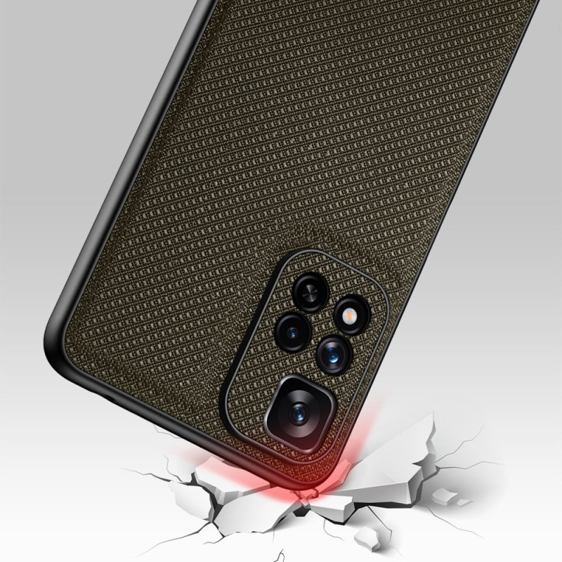 Dux Ducis Fino dėklo dangtelis padengtas nailono medžiaga Xiaomi Redmi Note 11 Pro+ 5G (Kinija) / 11 Pro 5G (Kinija) / M...