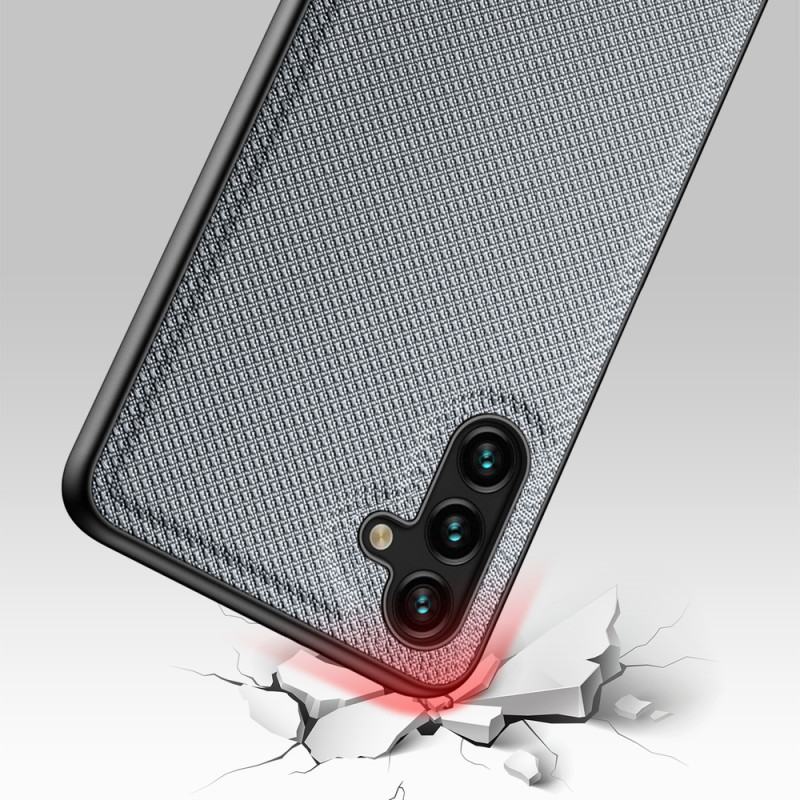 Dux Ducis Fino dėklo dangtelis, padengtas nailono medžiaga, skirtas Samsung Galaxy A13 5G mėlynai