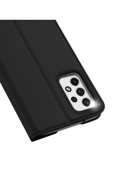 Dux Ducis Skin Pro dėklo dėklo dangtelis su atvartu, skirtas Samsung Galaxy A53 5G juodas