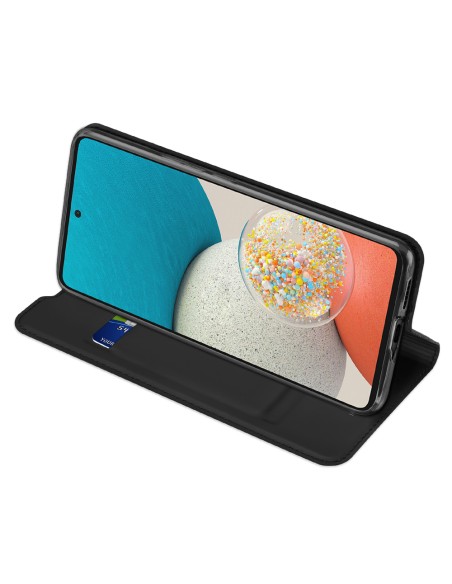 Dux Ducis Skin Pro dėklo dėklo dangtelis su atvartu, skirtas Samsung Galaxy A53 5G juodas