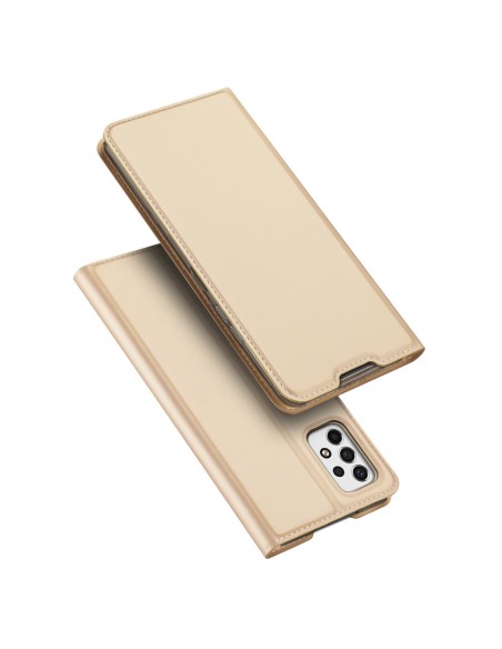 Dux Ducis Skin Pro dėklo dėklo dangtelis su atvartu, skirtas Samsung Galaxy A53 5G auksui Dux Ducis Skin Pro dėklo dėklo dangtelis su atvartu, skirtas Samsung Galaxy A53 5G auksui