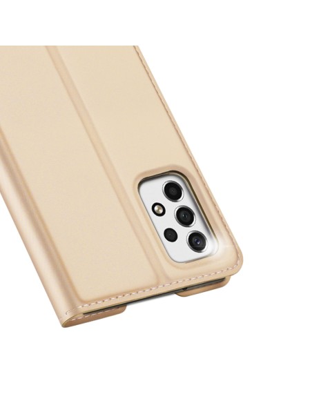 Dux Ducis Skin Pro dėklo dėklo dangtelis su atvartu, skirtas Samsung Galaxy A53 5G auksui Dux Ducis Skin Pro dėklo dėklo dangtelis su atvartu, skirtas Samsung Galaxy A53 5G auksui