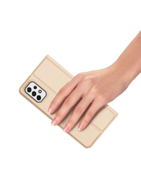 Dux Ducis Skin Pro dėklo dėklo dangtelis su atvartu, skirtas Samsung Galaxy A53 5G auksui Dux Ducis Skin Pro dėklo dėklo dangtelis su atvartu, skirtas Samsung Galaxy A53 5G auksui