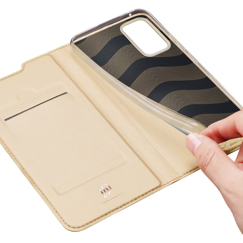 Dux Ducis Skin Pro dėklo dėklo dangtelis su atvartu, skirtas Samsung Galaxy A53 5G auksui