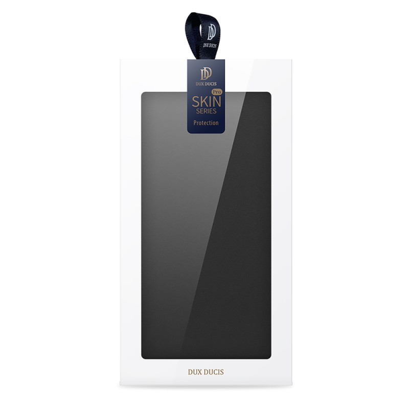 Dux Ducis Skin Pro dėklo dėklo dangtelis su atvartu, skirtas Poco M4 Pro 5G juodas