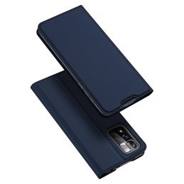 Dux Ducis Skin Pro dėklo dėklo dangtelis su atvartu, skirtas Poco M4 Pro 5G mėlynai
