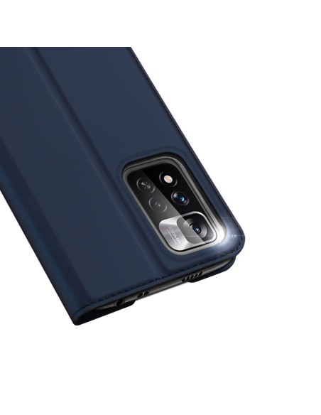 Dux Ducis Skin Pro dėklo dėklo dangtelis su atvartu, skirtas Poco M4 Pro 5G mėlynai Dux Ducis Skin Pro dėklo dėklo dangtelis su atvartu, skirtas Poco M4 Pro 5G mėlynai