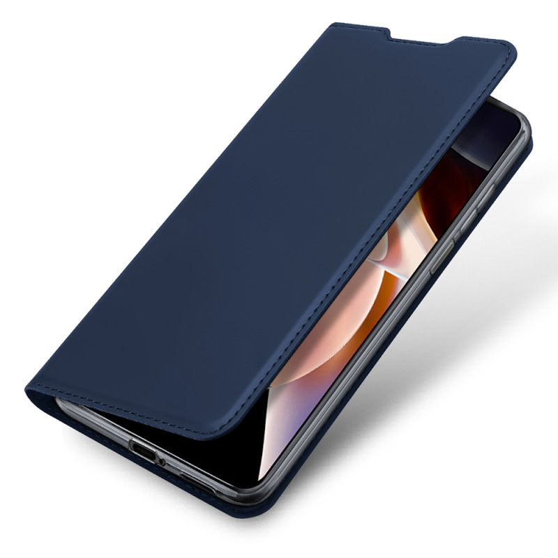 Dux Ducis Skin Pro dėklo dėklo dangtelis su atvartu, skirtas Poco M4 Pro 5G mėlynai