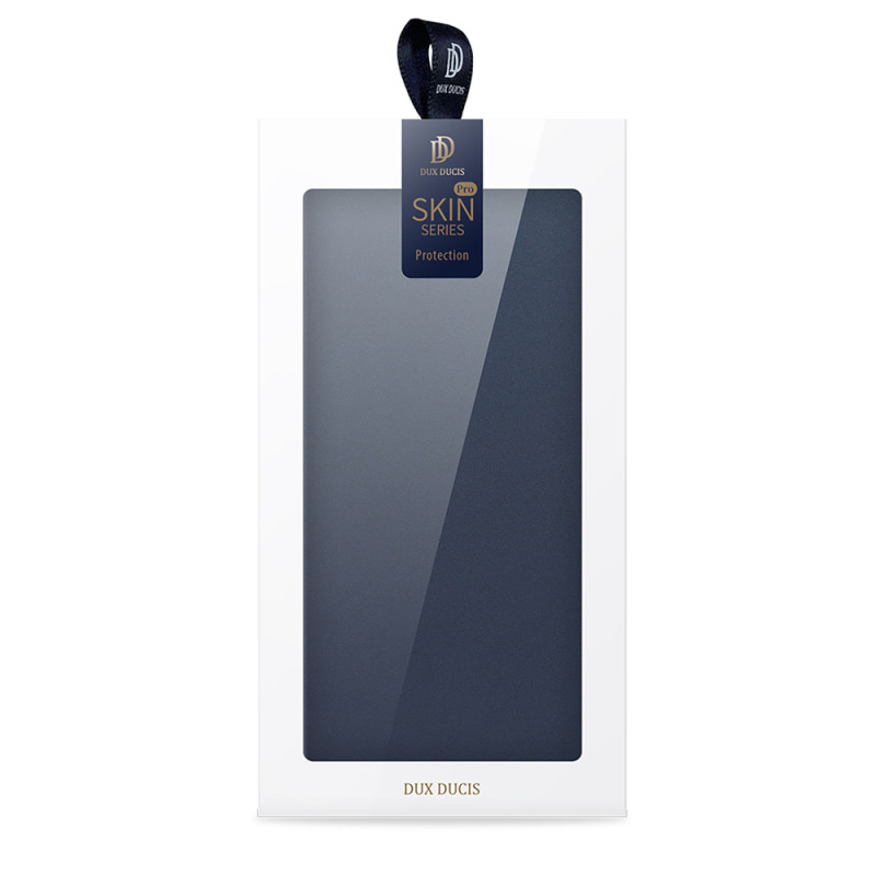 Dux Ducis Skin Pro dėklo dėklo dangtelis su atvartu, skirtas Poco M4 Pro 5G mėlynai