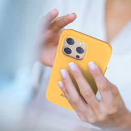 Dėklas iPhone 13 Pro Max MFM Oranžinis dėklas nuo kritimo