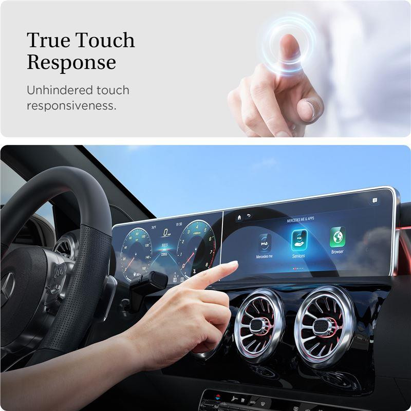 Spigen Glas.tR EZ Fit grūdintas stiklas, skirtas Mercedes A-Class 2020/ 2021